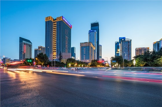 城市夜景燈光照明