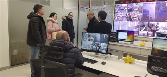 外賓來(lái)訪上海項(xiàng)目部