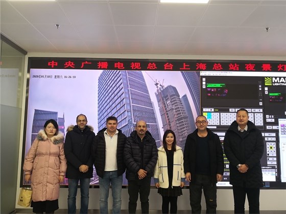 外賓來(lái)訪上海項(xiàng)目部