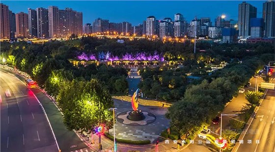 園林亮化工程中樹木亮化如何做