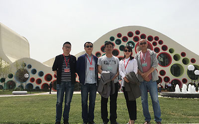 信達電通西安分公司總經理張維林等人出席“一帶一路”巴黎秋季沙龍2019西安春季展