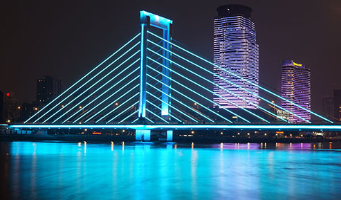 橋體夜景照明設計