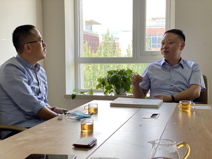 信達科技一行訪問北京普天智慧科技有限公司