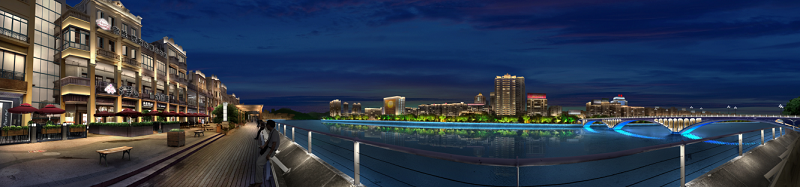 韶關三江六岸夜景照明