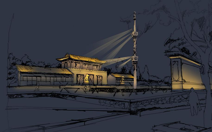 古建筑亮化設(shè)計 